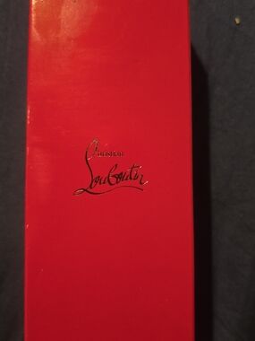 Christian Louboutin Rouge Louboutin 001 Lipstick Box in Red and Gold